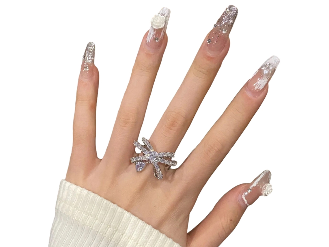 Conjunto de Kit de Manicure com Unhas Falsas de Vários Estilos Removíveis de Alto Nível. NEVEANCE