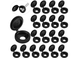 Parafusos Autoperfurantes Com Tampa Plástica Decorativa De Peça Única. Tampão Ao Desgaste, Pressão E Descoloração.