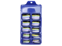 Dica De Unha Falsa De Cores Vibrantes Com Cobertura Total Para Salão Em Casa Ferramenta De Manicure Estilosa 03