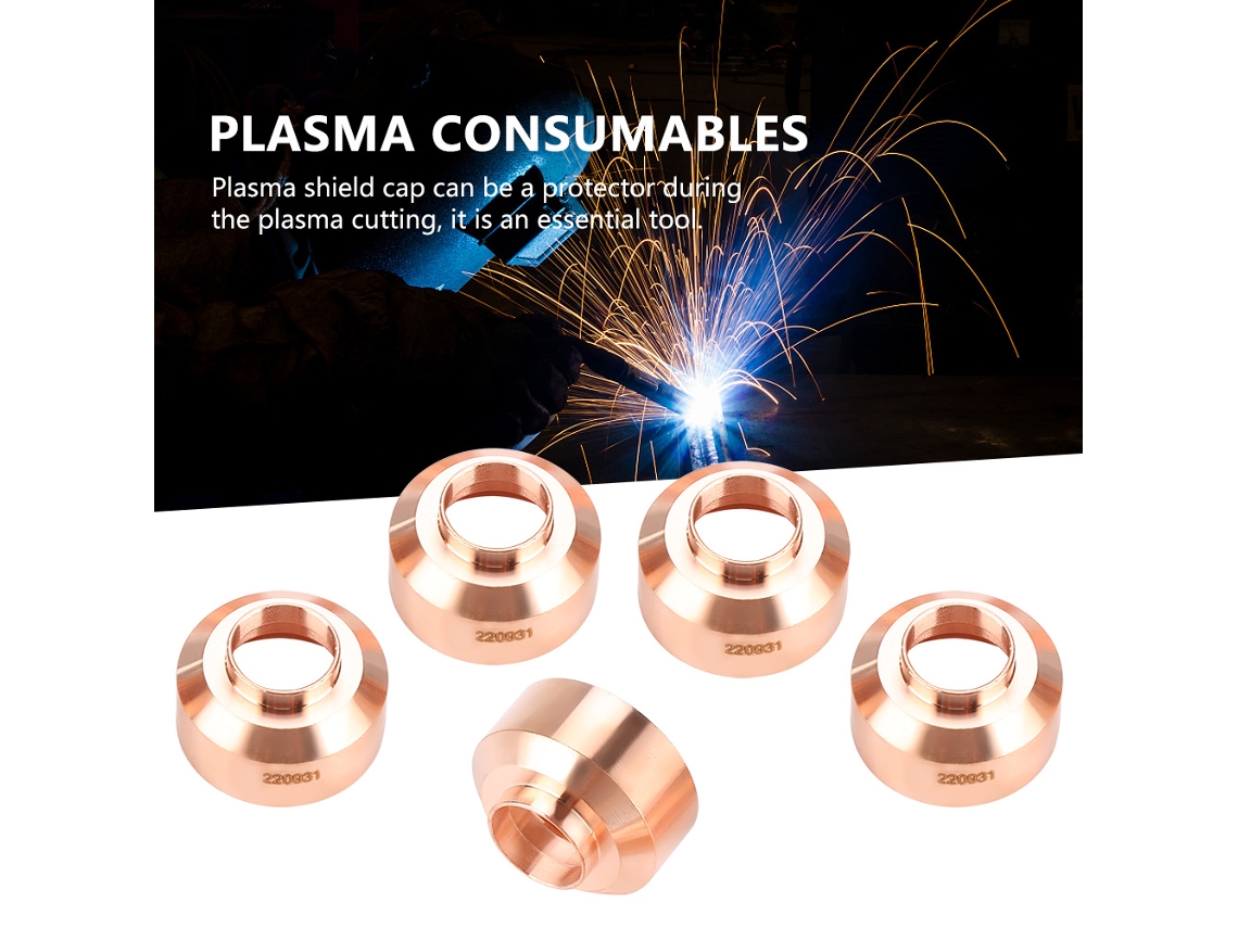 Laxiscreed Proteção Para Plasma Cutter Com Tampa De Consumos Duráveis - Alta Proteção E Durabilidade