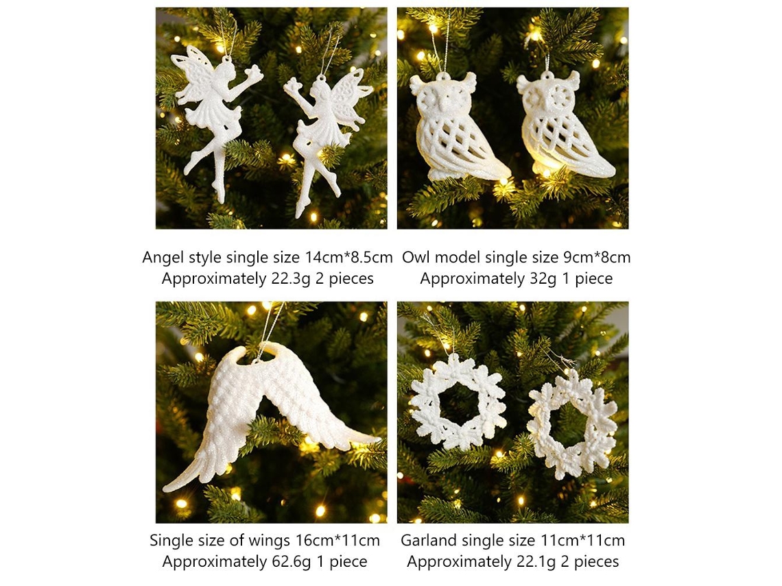 Laxiscreed Decoração De Natal Com Ornamentos Giratórios Para Momentos Mágicos De Celebração
