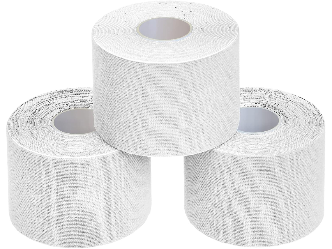 Lurelia Fita Cinesiológica, 3 Rolos, 5 M X 5,0 Cm, Várias Cores, E Um Livreto De Aplicação.