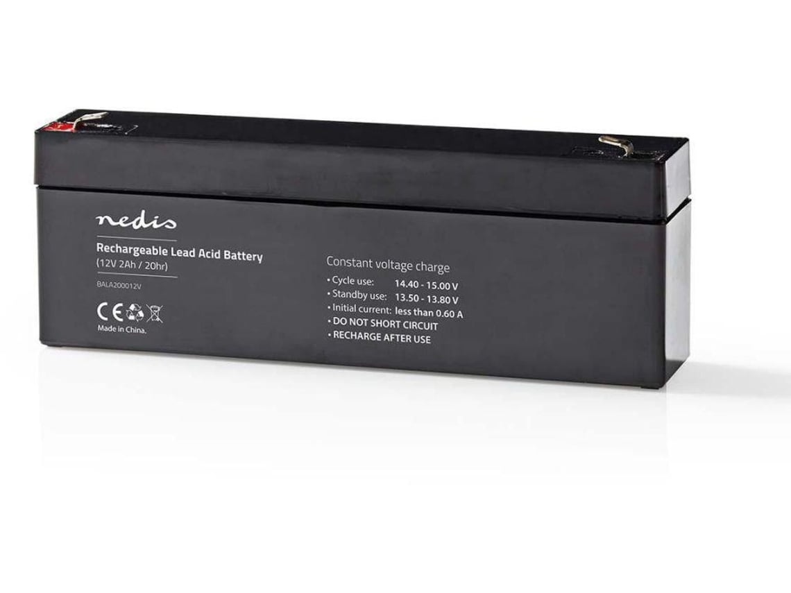 BALA200012V :Bateria de Chumbo Acido 12V 2000mAh Recarregavel