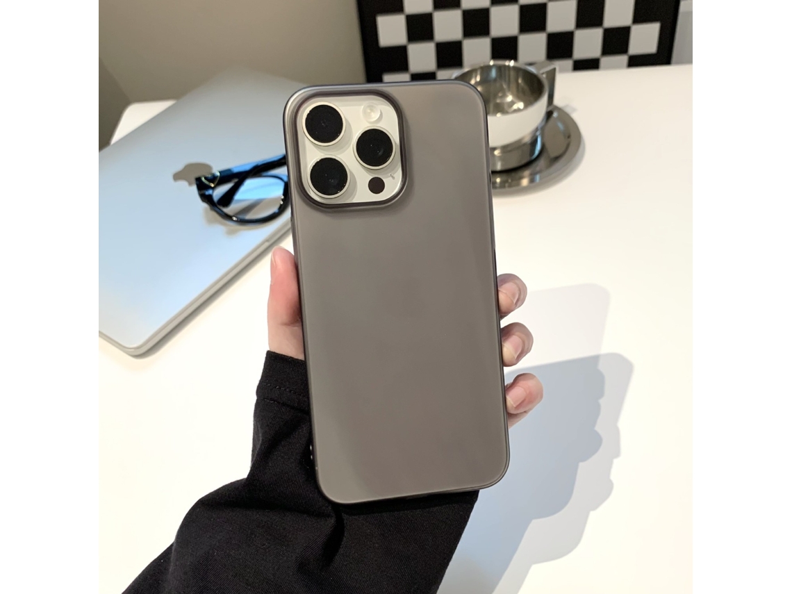 Capa Para Iphone 17 Pro, Não Magnética, Ultrafina, Fosca, Magnética, Transparente, Anti-impressão Digital.