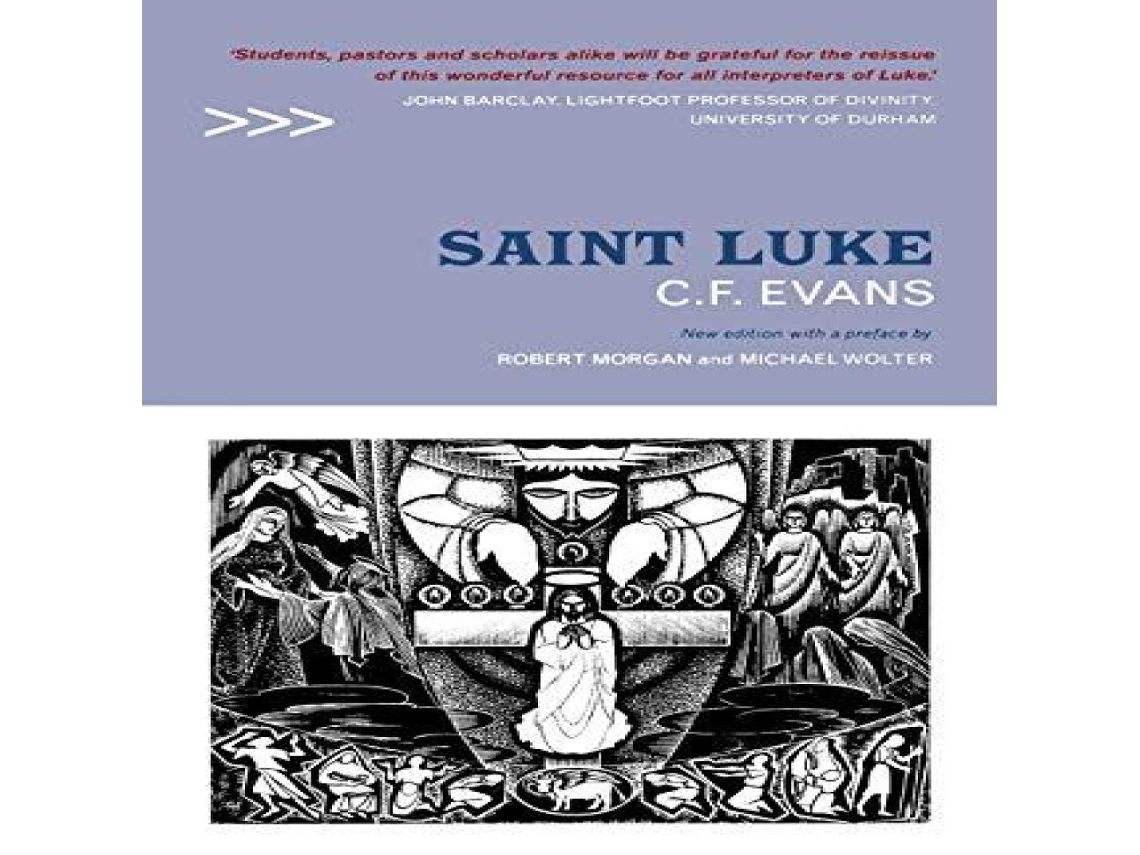 Livro Saint Luke de C F Evans (Inglês)