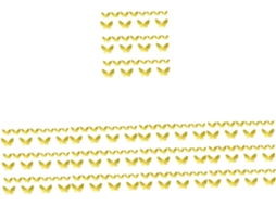 Conjunto De 180 Peças De Decoração De Parede Em Papel Metálico Vazado Para Um Estilo Elegante.
