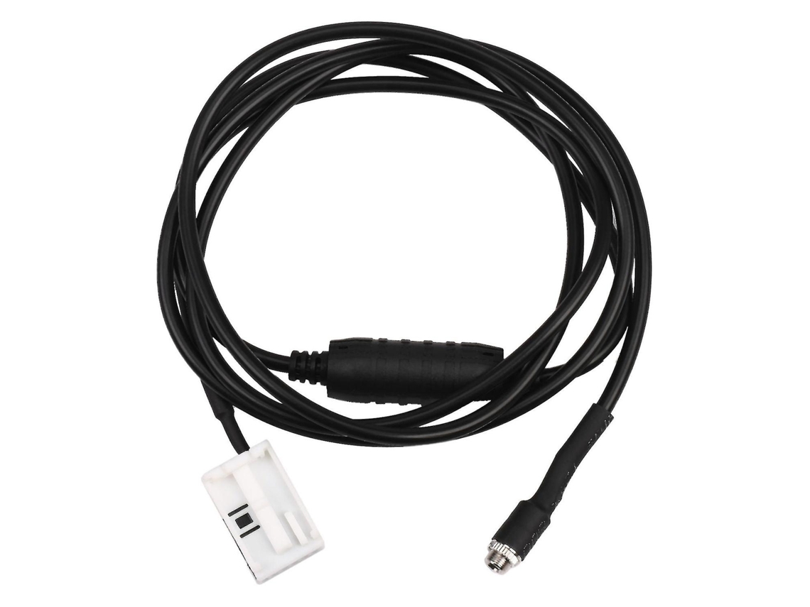 Cabo Auxiliar De Áudio Para Carro Com Resistor, Conector De 1, 5 M E 12 Pinos Para E60 E61 E63 E64 E65 E66 E81 E82 E83 E87