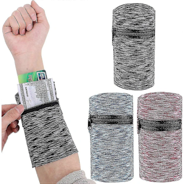 Carteira De Braço Para Celular (3 Peças), Ideal Para Corrida E Caminhada.