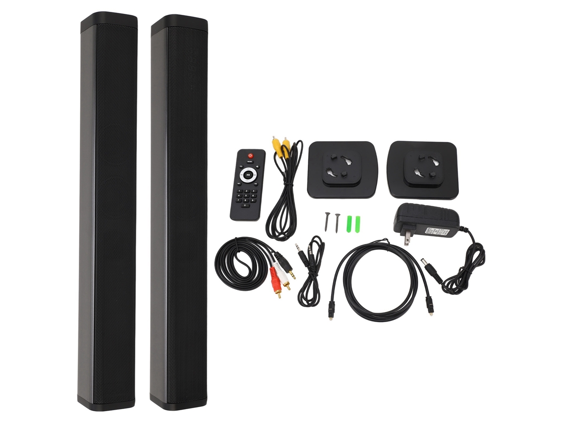Caixa de Som Bluetooth 40W CHABERLU, com Controle Remoto