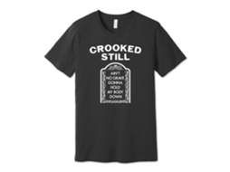 Crooked Still Tombstone T shirt ROCKINSTONE Unisex Adults Best Sellers Size:l