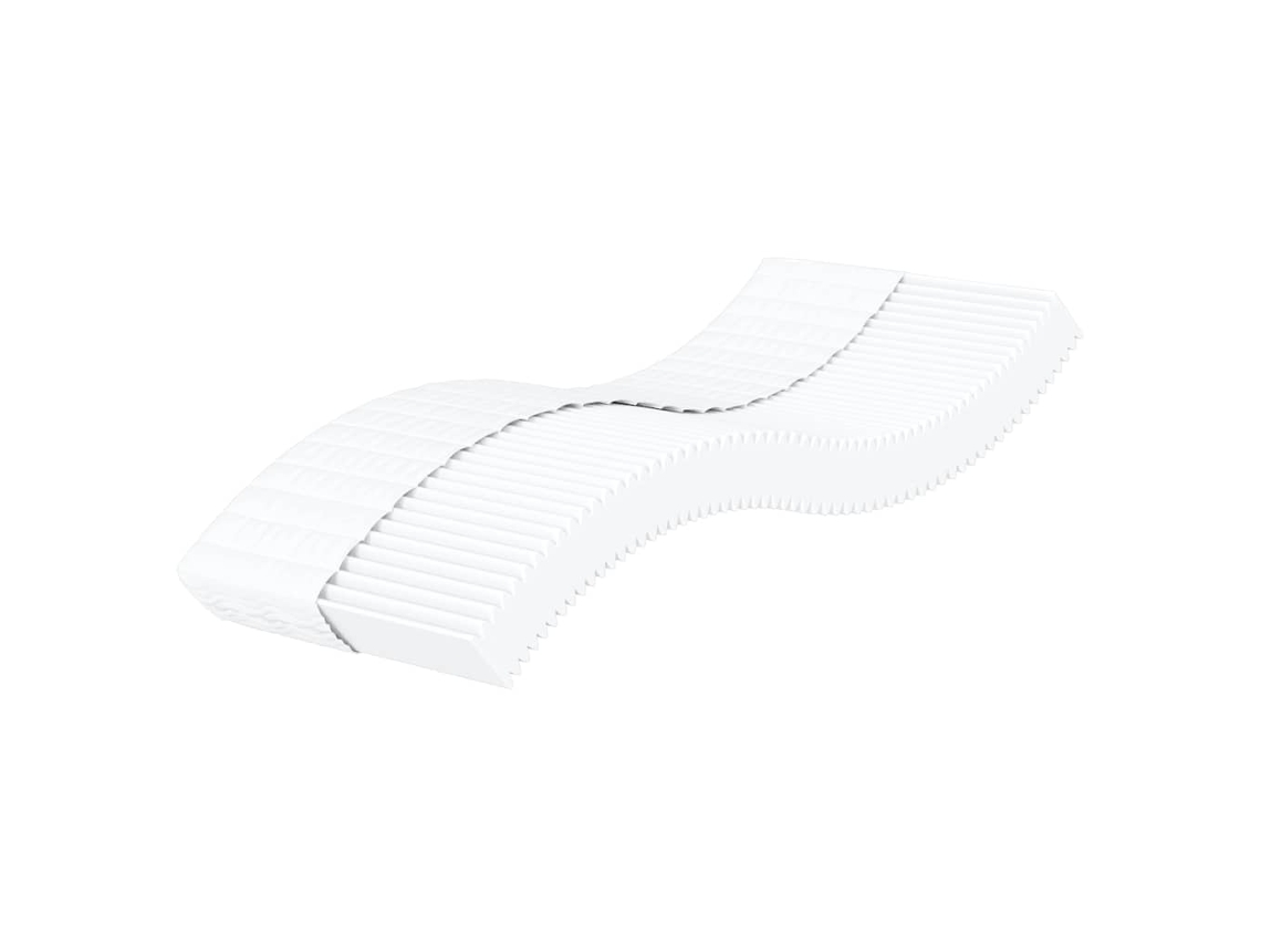 Vidaxl Colchão De Espuma 80x210 Cm Dureza H2 H3 Branco