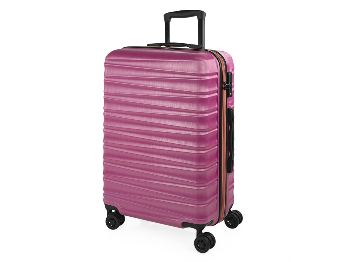 Mala Abs Média JASLEN Oporto Fúcsia 43X65X26 Cm 67L