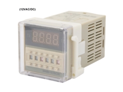 Relé De Tiempo Digital Dh48s-2z Lcd Duradero 8 Pines 0.1s-99h (12vac/dc)