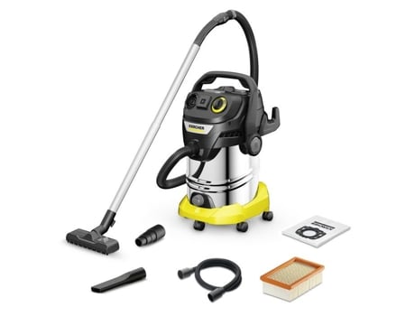 Aspirador Profissional Karcher Kwd 6 P Seco E Molhado 30 L 1300 W Karcher Ag