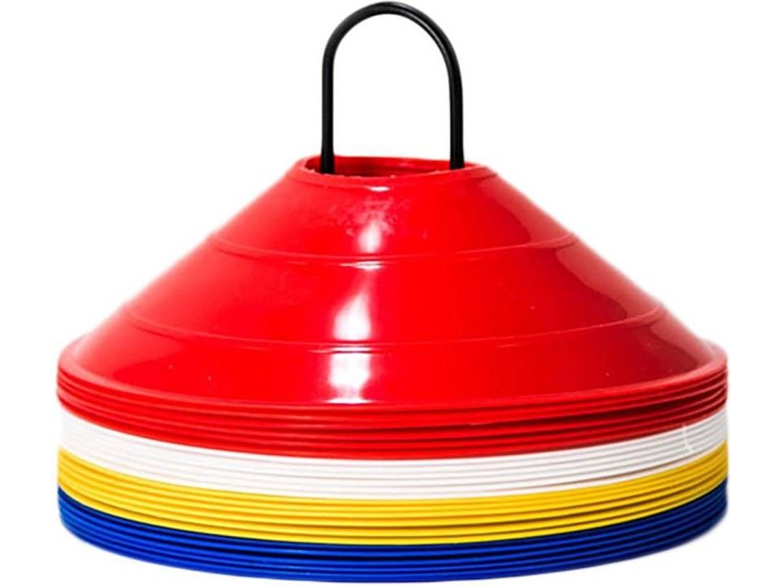 Conjunto de 24 Cones de Marcação POWERSHOT (Diâmetro: 20cm)