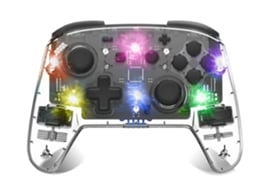 Lalalamoli Pro Semi Fio Switch Controller Para Switch Joystick Controle Remoto Vibração Turbo Ajustáveltransparente Lalalamoli