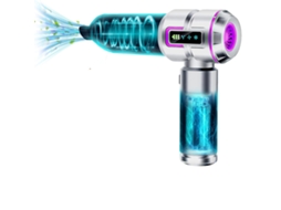 Aspirador De Pó Portátil 9 Em 1 Para Carro, Sem Fio, Com Luz Led, Portátil, Para Carro, Casa, Pelos De Animais, Teclado (roxo)