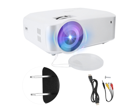 Mini projetor portátil para home theater (1280 x 720, versão padrão, 100 W, 240 V)