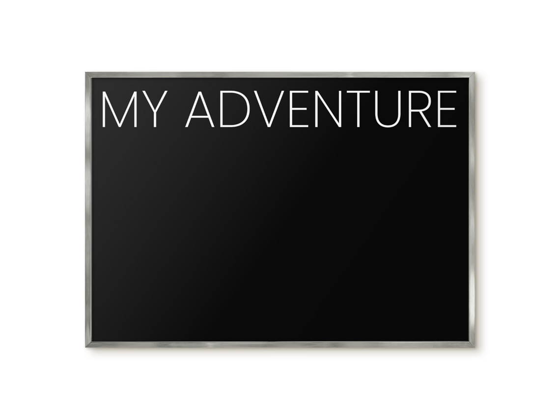 Magnetic Board My Adventure For The Living Room Espelharte (100x70 Cm)