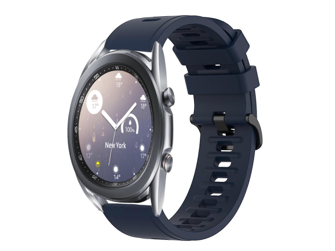 Pulseira De Silicone Macio De Cor Sólida Para Samsung Galaxy Watch3 45mm 22mm