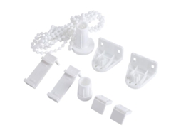 Kit De Reparo Para Persianas Com Engrenagem, Corrente De Pérolas Ajustável E Suporte, Para Tubos De 17-18mm