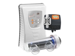 Electrolise De Sal Tecno Dt Ph Integrado Limpeza Automática Piscina Invicta Classic Ph Perfeito Água Cristalina - 40g/h