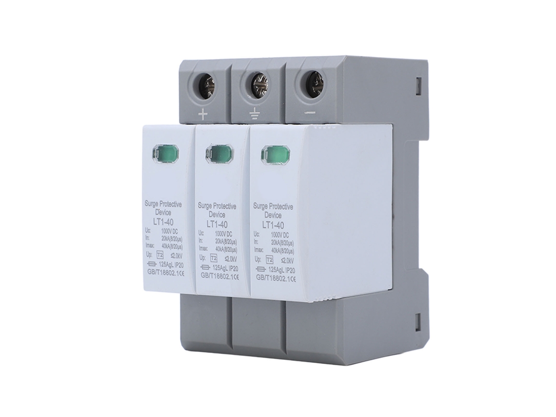 Protetor de Sobrecarga 3P 20-40KA 1000V DC