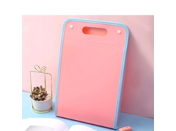 Carpeta Expandível Com 13 Camadas Para Papéis A4, Mochila De Arquivos Portátil Rosa 40x26.3x3cm