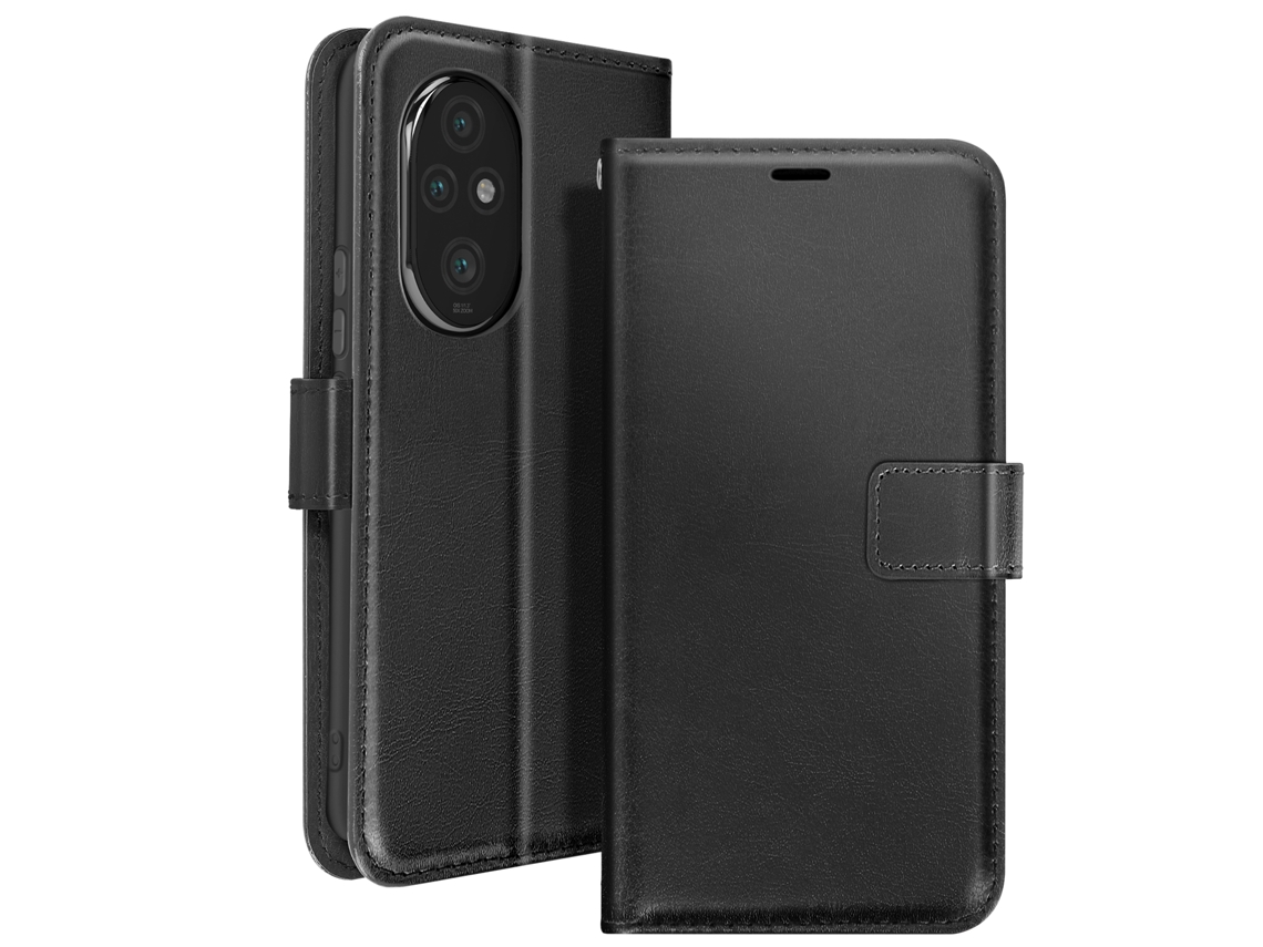 Capa Aba Proteção Alça para Honor Honor 200 Pro MAYAXESS Pele Preto