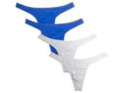 Calcinha string masculina em conjunto de 4 com microfibra elástica S/MARCA
