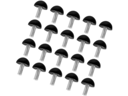 Conjunto De 20 Niveladores Ajustáveis Para Móveis, Incluindo Pés De Mesa, Niveladores De Rosca Para Armários E Mesas