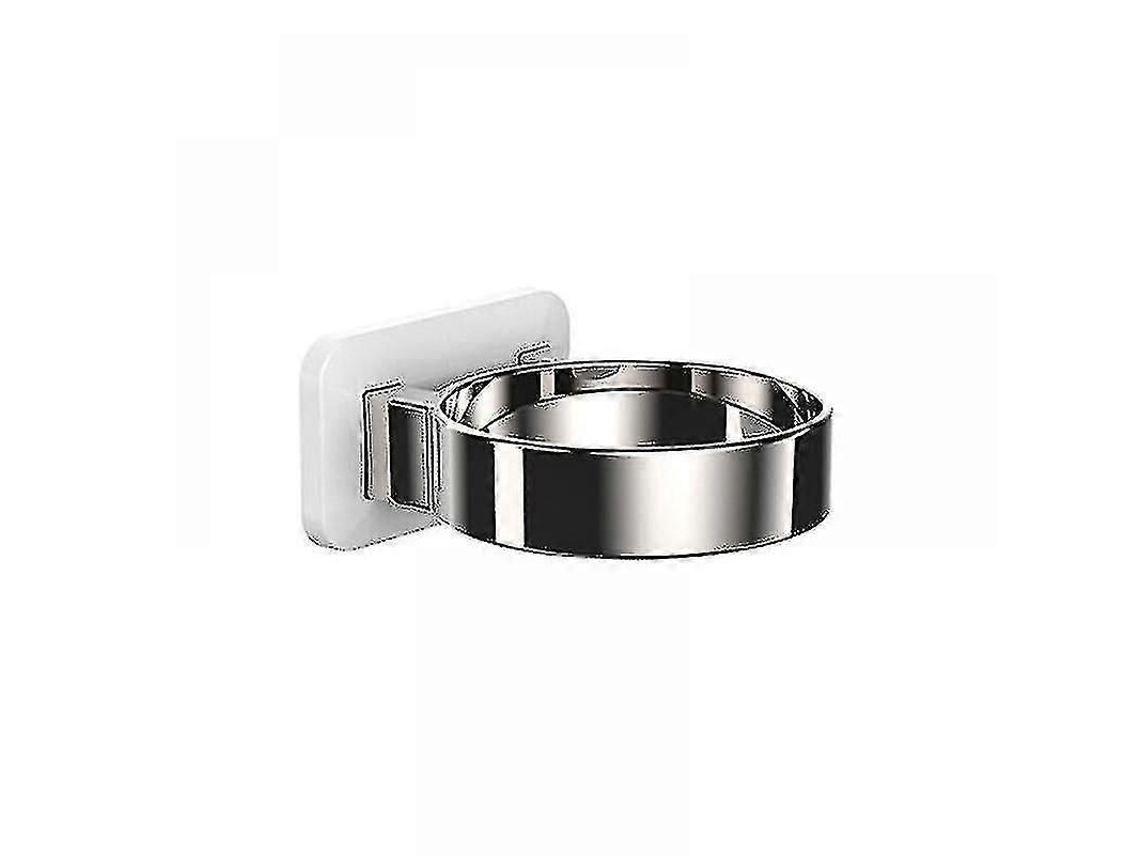Suporte de Secador Cabelo Sem Perfurador Parede Montado Plá Stico Preto GOKOCO
