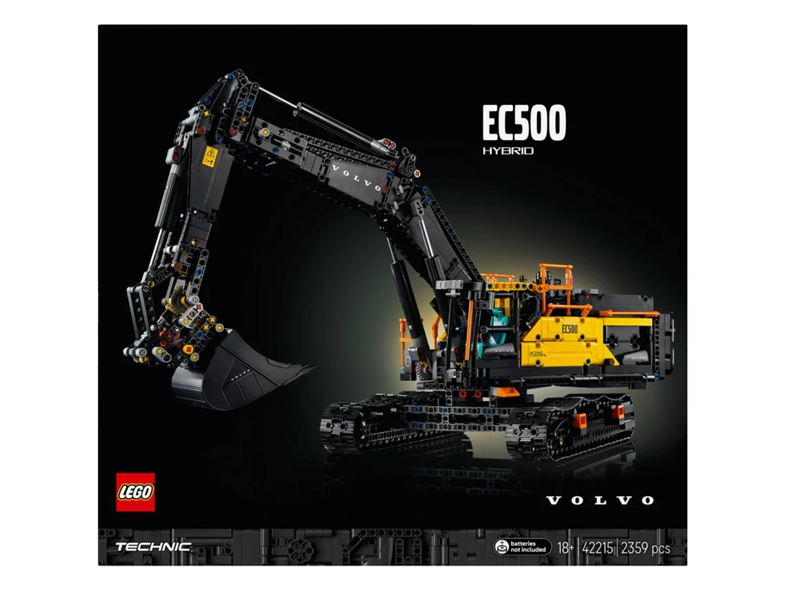 LEGO Technic: Escavadora Volvo Ec500 Hybrid  - 42215