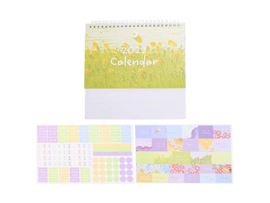 1pcs Calendário De Mesa Allinless