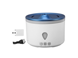Aromaterapia Silencioso Mesa Quarto 380ml Luzes LED Design Estrela Azul 100-240V EU S/MARCA