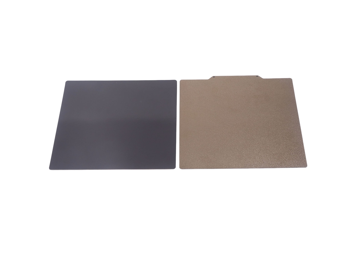 Placa De Construção De Impressora 3d De Aço Mola Magnética Com Pei Texturizada E Carbono Liso 300x300mm Para Cr10