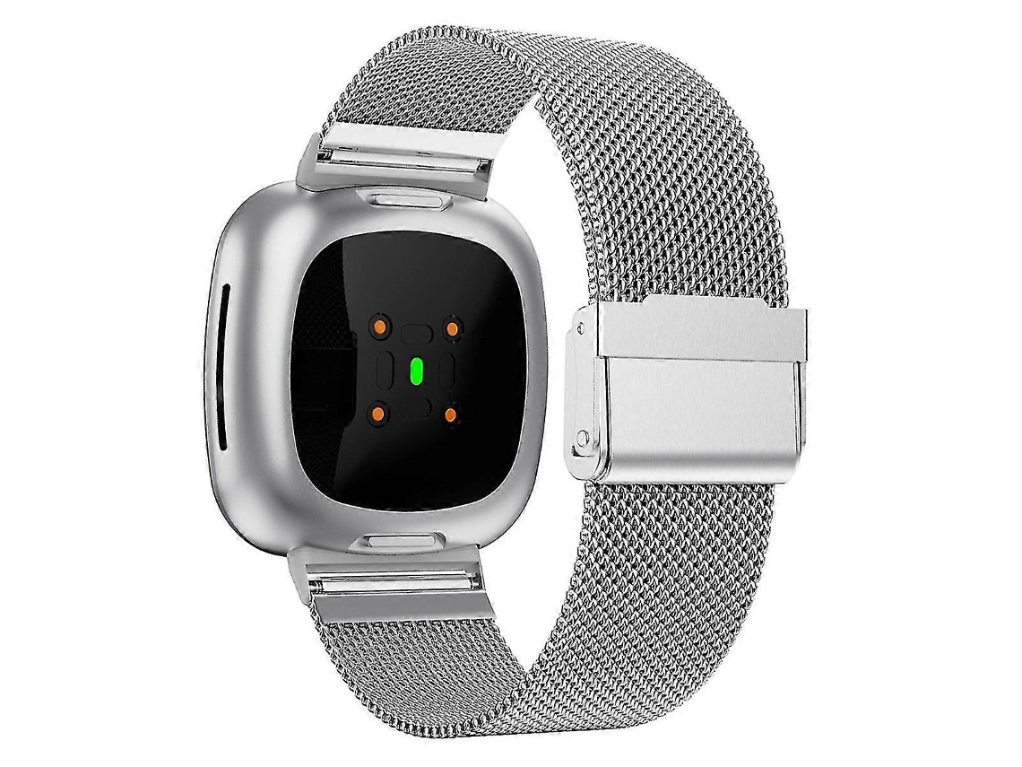 Pulseira De Substituição De Metal Ajustável Para Fitbit Versa 4/sense 2 Olysi Shop