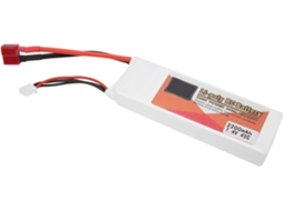 Bateria Lipo 2s 45c 7,4 V 2200 Mah com Conector T SFUSHOS