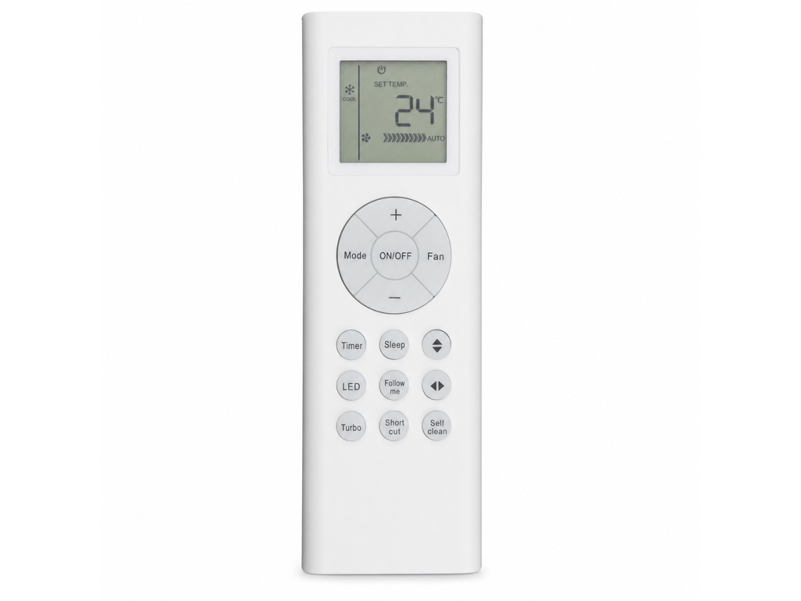Comando À Distância Para Ar Condicionado Compatível Com Midea Rg66a1/bgef_zhd