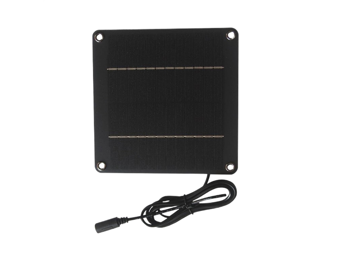 Painel Solar Para Câmera Ring Externa De 24 W E 12 V