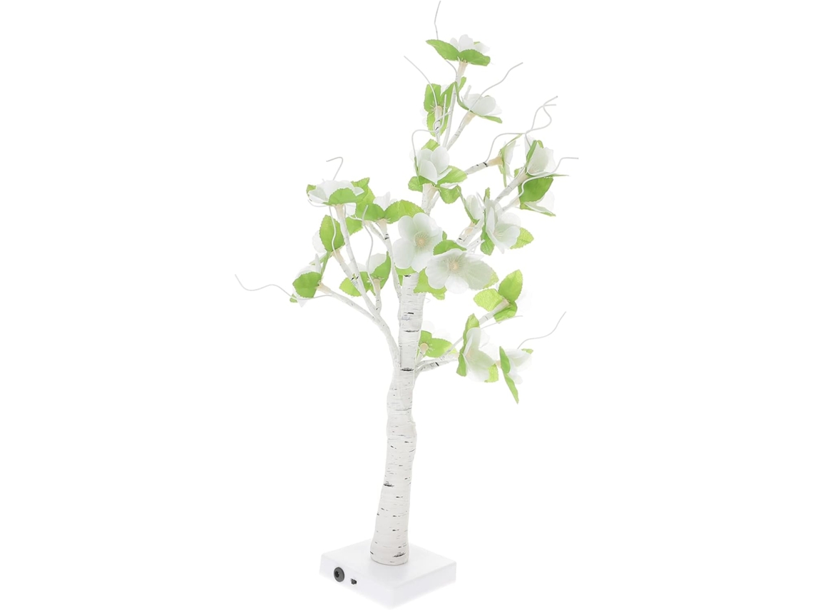 Abajur de Mesa Criativo em Formato de Árvore Florida, Luminária Led Decorativa para Quarto e Escritório. SFUSHOS