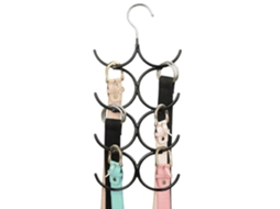 Cabides De Metal Para Roupas - Suporte Prático Para Gravatas E Cintos Com 8 Ganchos Para O Guarda-roupa