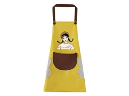 Delantal Sem Mangas De Cozinha Cartoon Bosaid Impermeável Anti-gorduras Pvc Com Forro De Pelúcia Coral 7