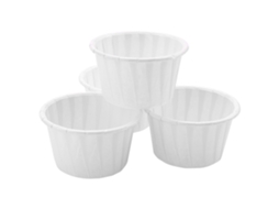 Conjunto De 100 Unidades Forminhas Papel Para Depilação Facial, Removedor Pelos Do Nariz E Rosto, Com Formato Tigela Derreter Cera.