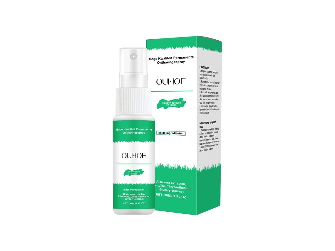 Spray para Remoção Rápida de Cabelo Eficaz