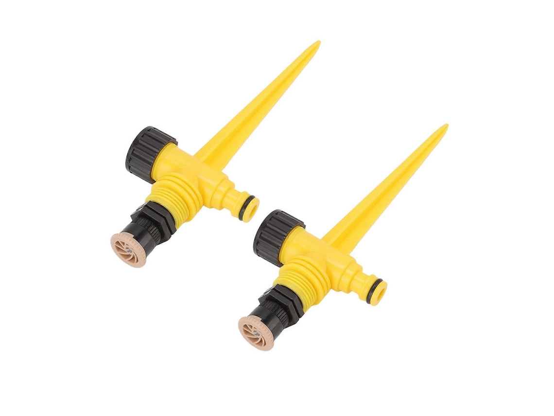 Sistema De Irrigação Automática 360 Graus, Aspersor De Jardim, Pacote Com 2 Unidades Para Gramados Externos.
