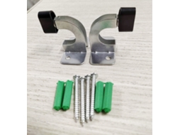 Suporte Flexível Para Mangueira De Jardim Com Gancho Para Montagem Na Parede.