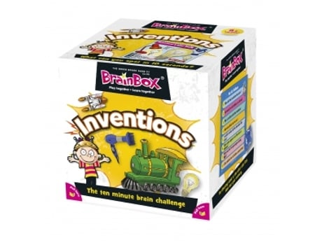 Jogo de cartas BRAINBOX Inventions (8 anos)