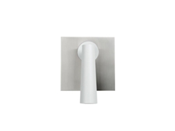 Ledsc4 Gamma - Aplique 105x190x130mm, Alumínio, Cor Prata, Led 3.1w, 2700k, 137lm