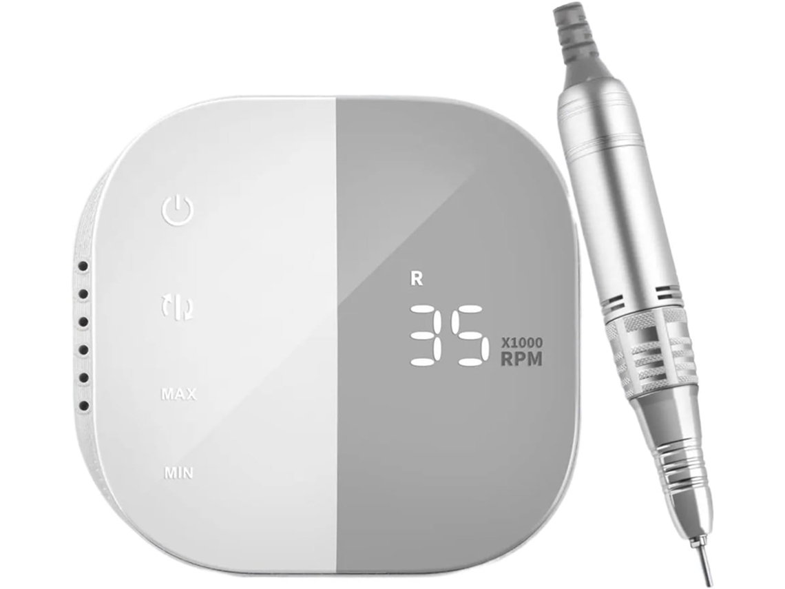 Novo Conjunto de Lixadeira Elétrica para Unhas com Tela Sensível Ao Toque Hd de 35.000 Rpm SFUSHOS